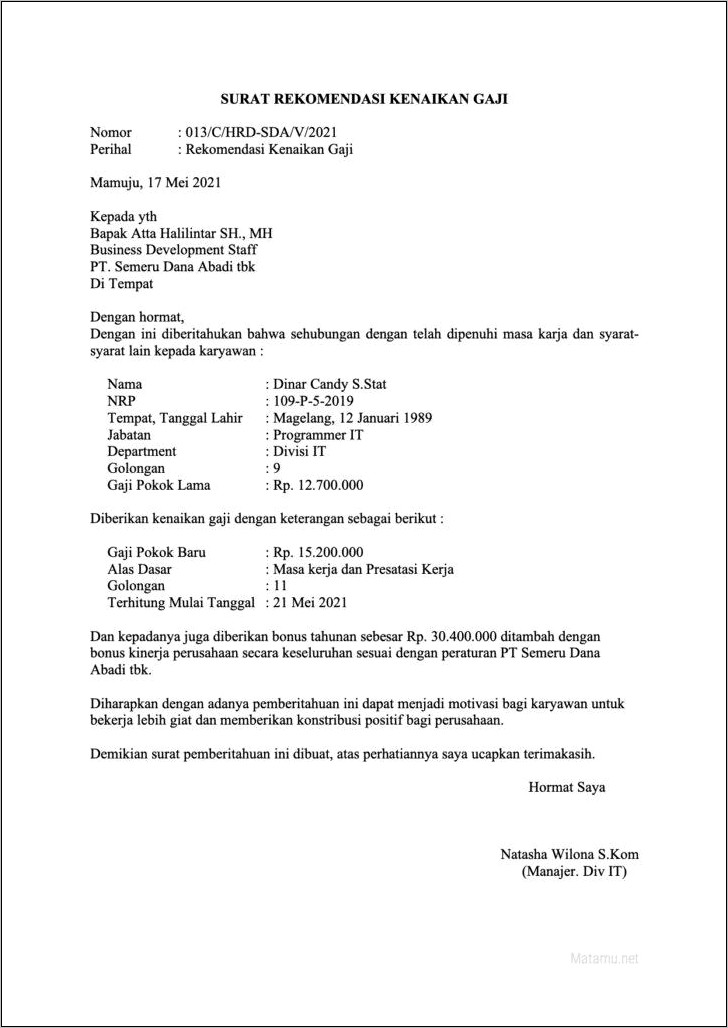 Contoh Surat Permohonan Penambahan Pegawai.doc