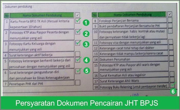 Contoh Surat Permohonan Pencairan Bpjs Ketenagakerjaan 10