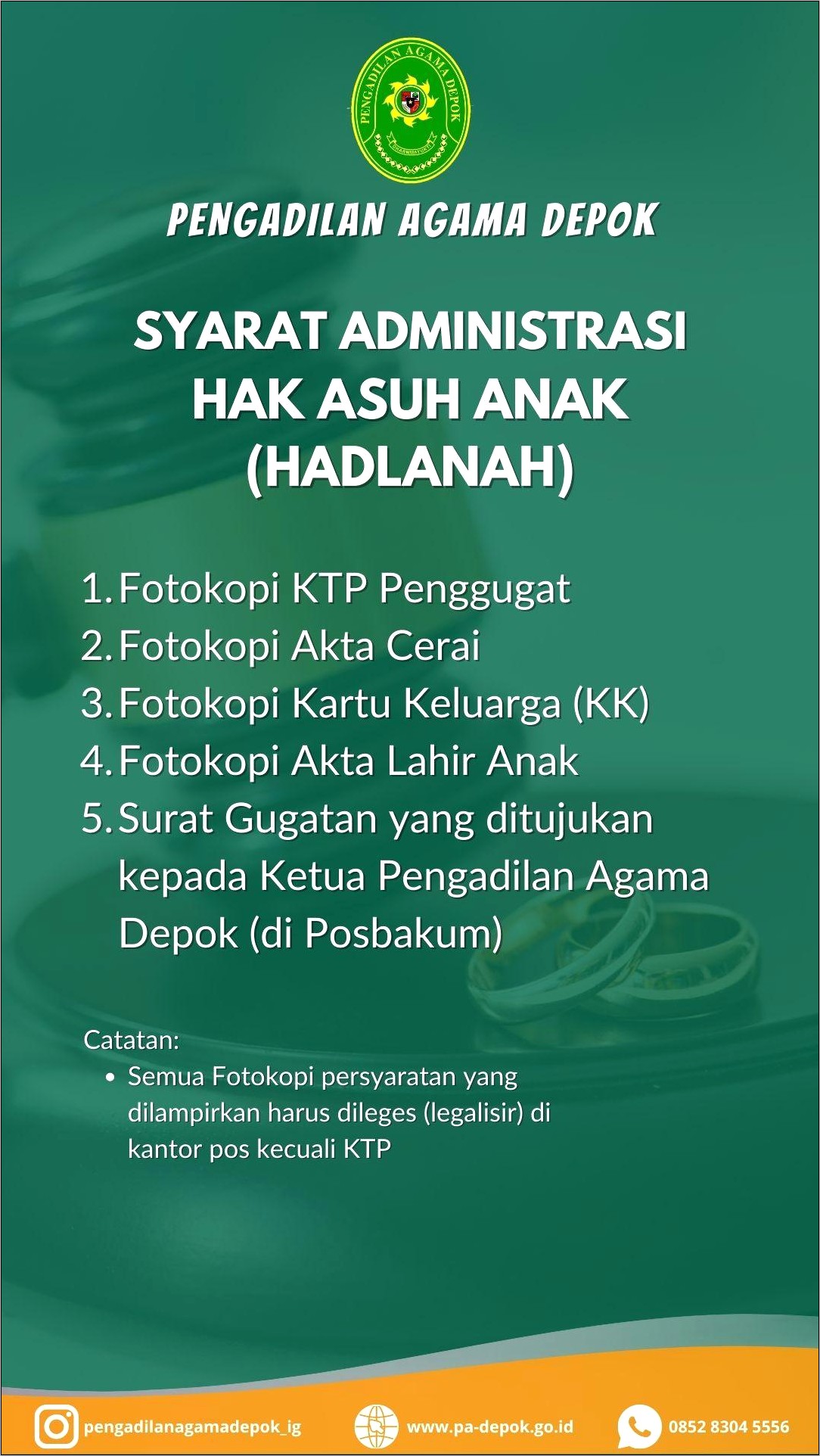 Contoh Surat Permohonan Penetapan Hak Asuh Anak Yang Cerai