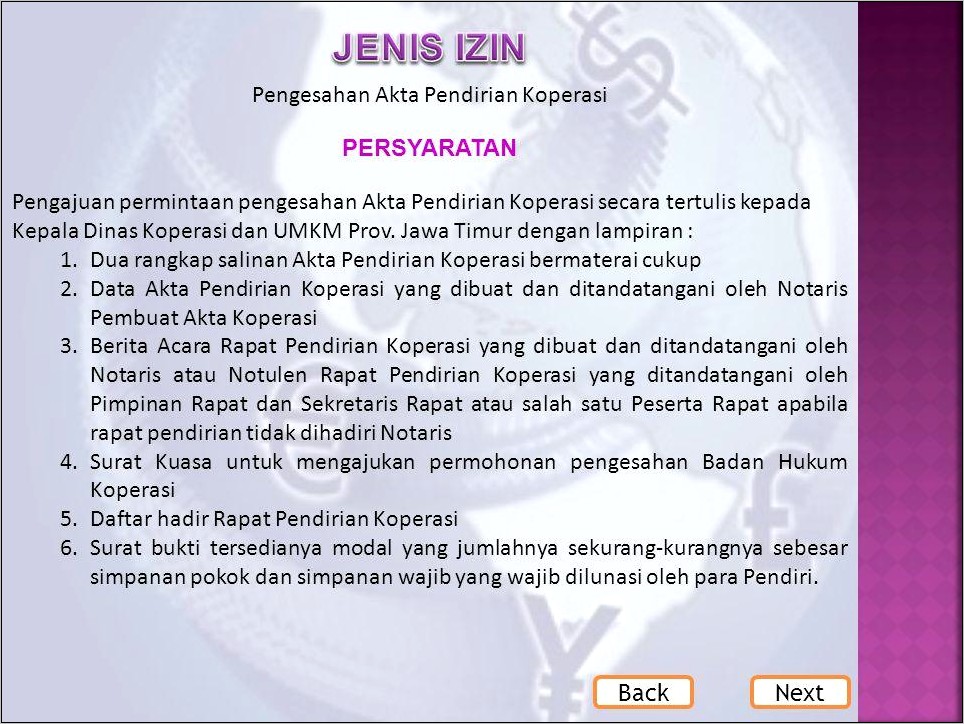 Contoh Surat Permohonan Pengajuan Koperasi Ke Dinas Koperasi