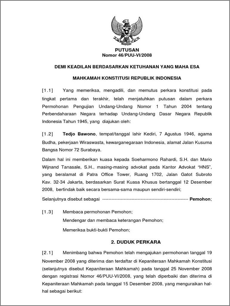 Contoh Surat Permohonan Pengakuan Dan Perlindungan Masyarakat Hukum Adat