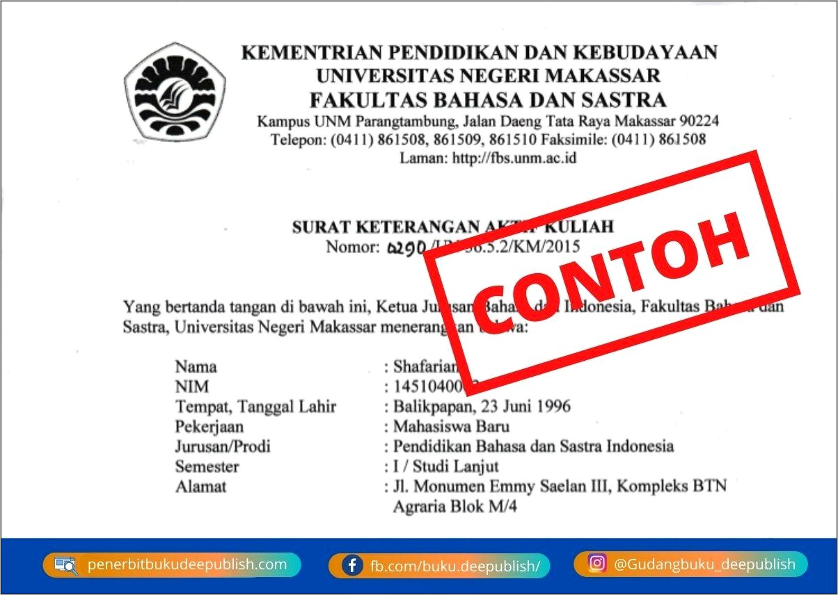 Contoh Surat Permohonan Presentasi Ke Perusahaan