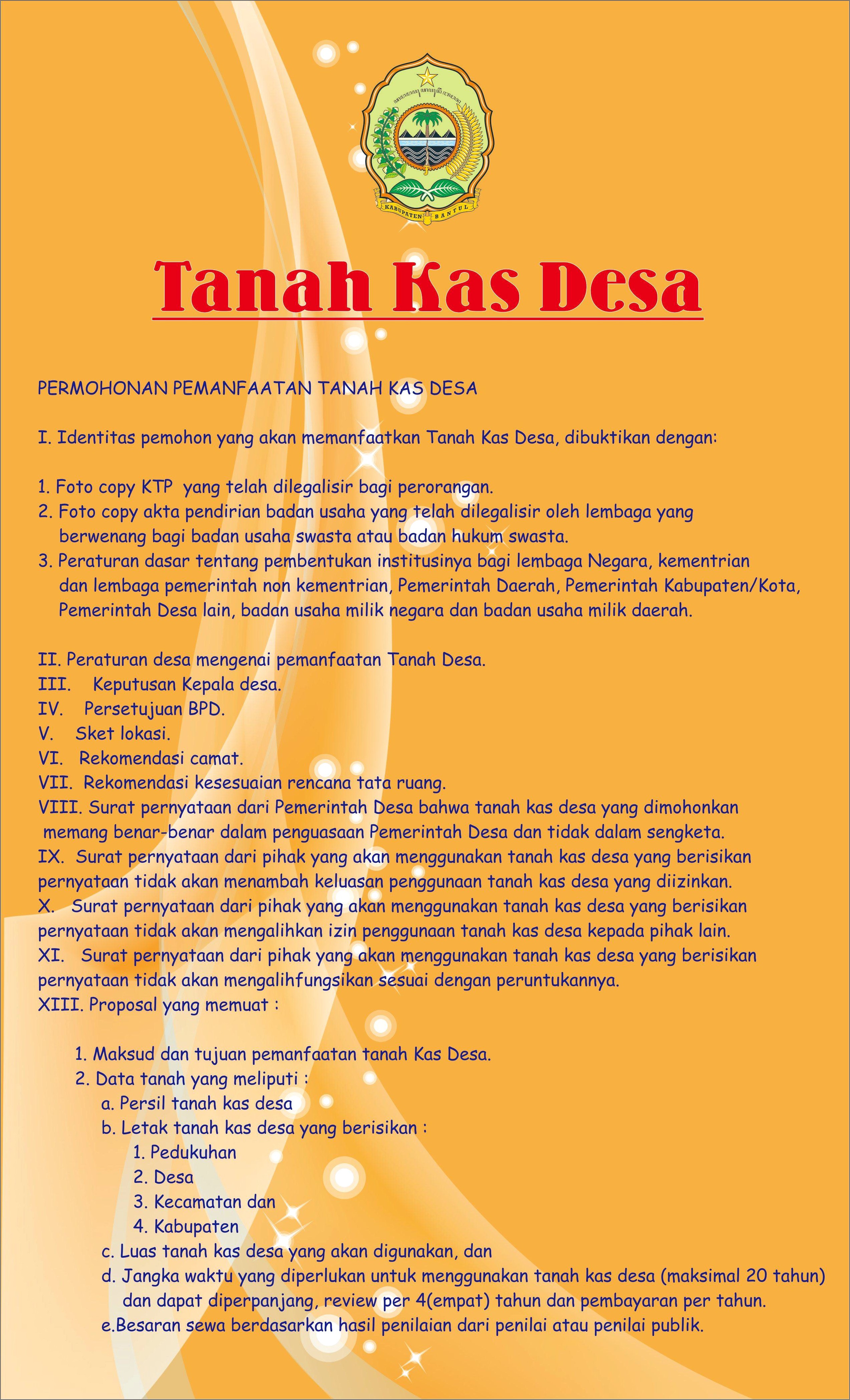 Contoh Surat Pernyataan Akan Memanfaat Barang Milik Daerah