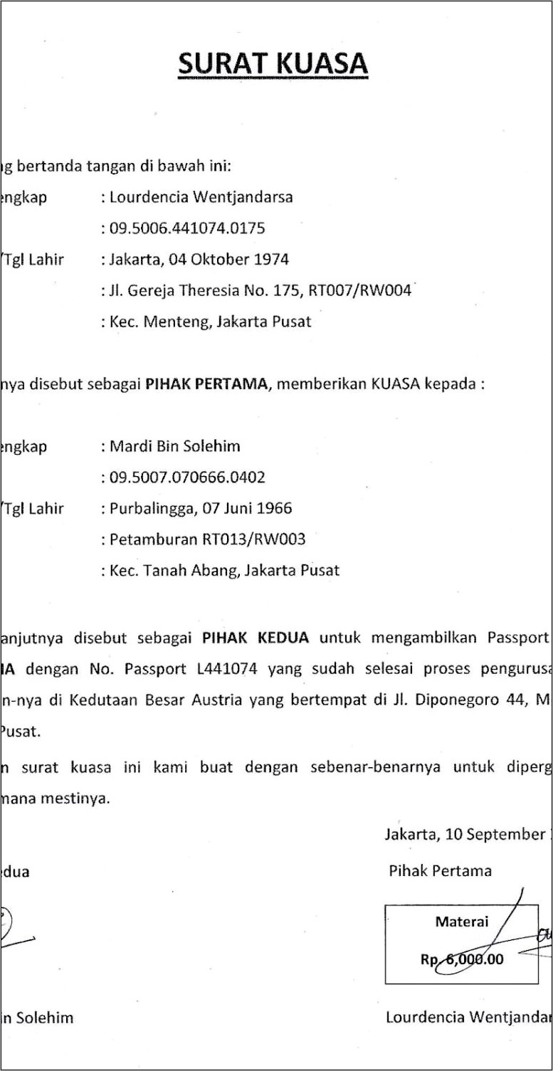 Contoh Surat Pernyataan Bahwa Ijazah Asli