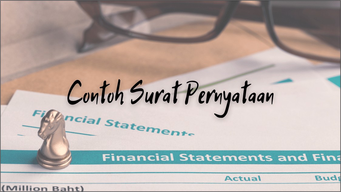 Contoh Surat Pernyataan Belum Bisa Melampirkan Dokumen Yang Diminta