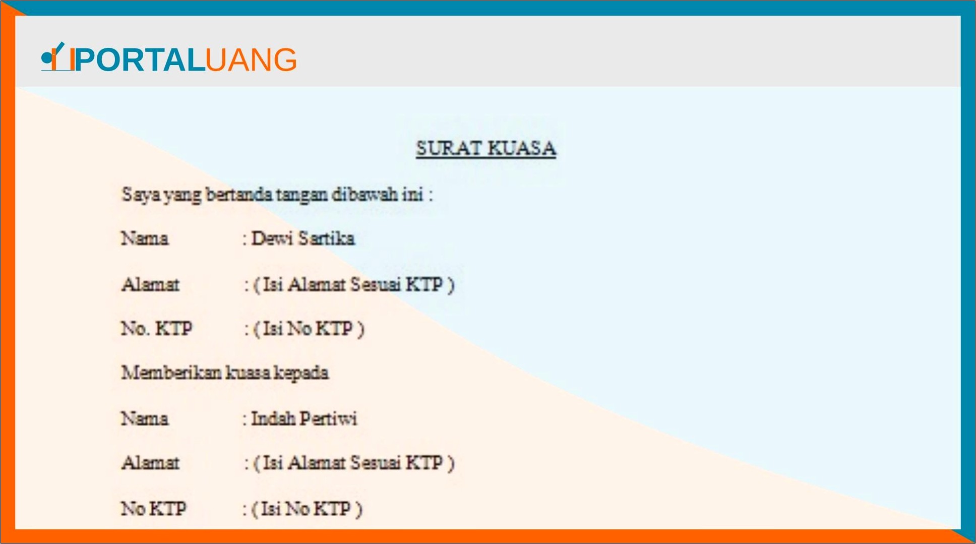 Contoh Surat Pernyataan Berhenti Berlangganan Pln