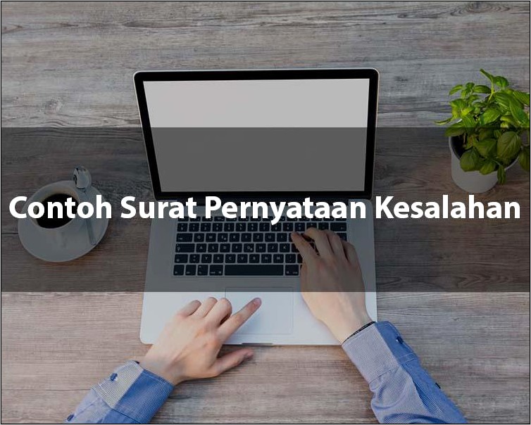 Contoh Surat Pernyataan Bersalah Bermaterai