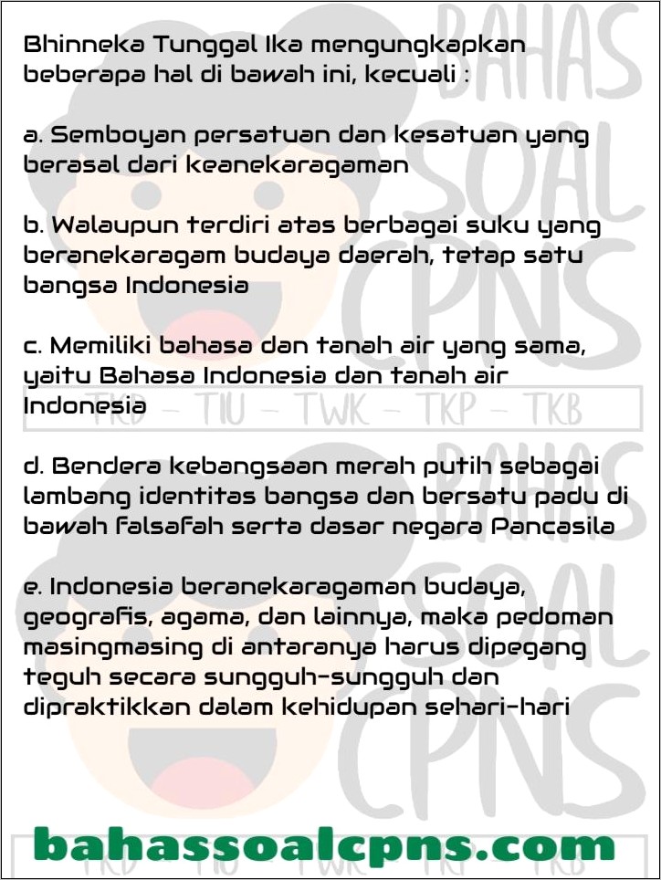 Contoh Surat Pernyataan Cpns Kota Tidore Kepulauan