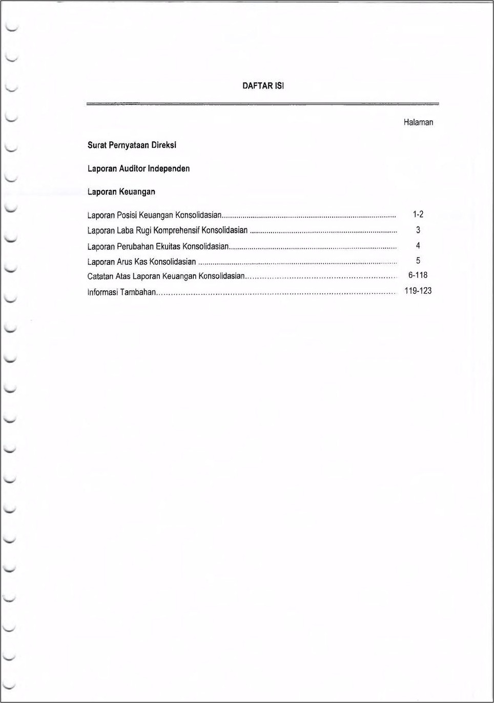 Contoh Surat Pernyataan Direksi Tentang Laporan Keuangan