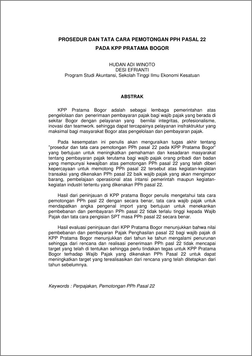 Contoh Surat Pernyataan Kebenaran Dokumen Re Import