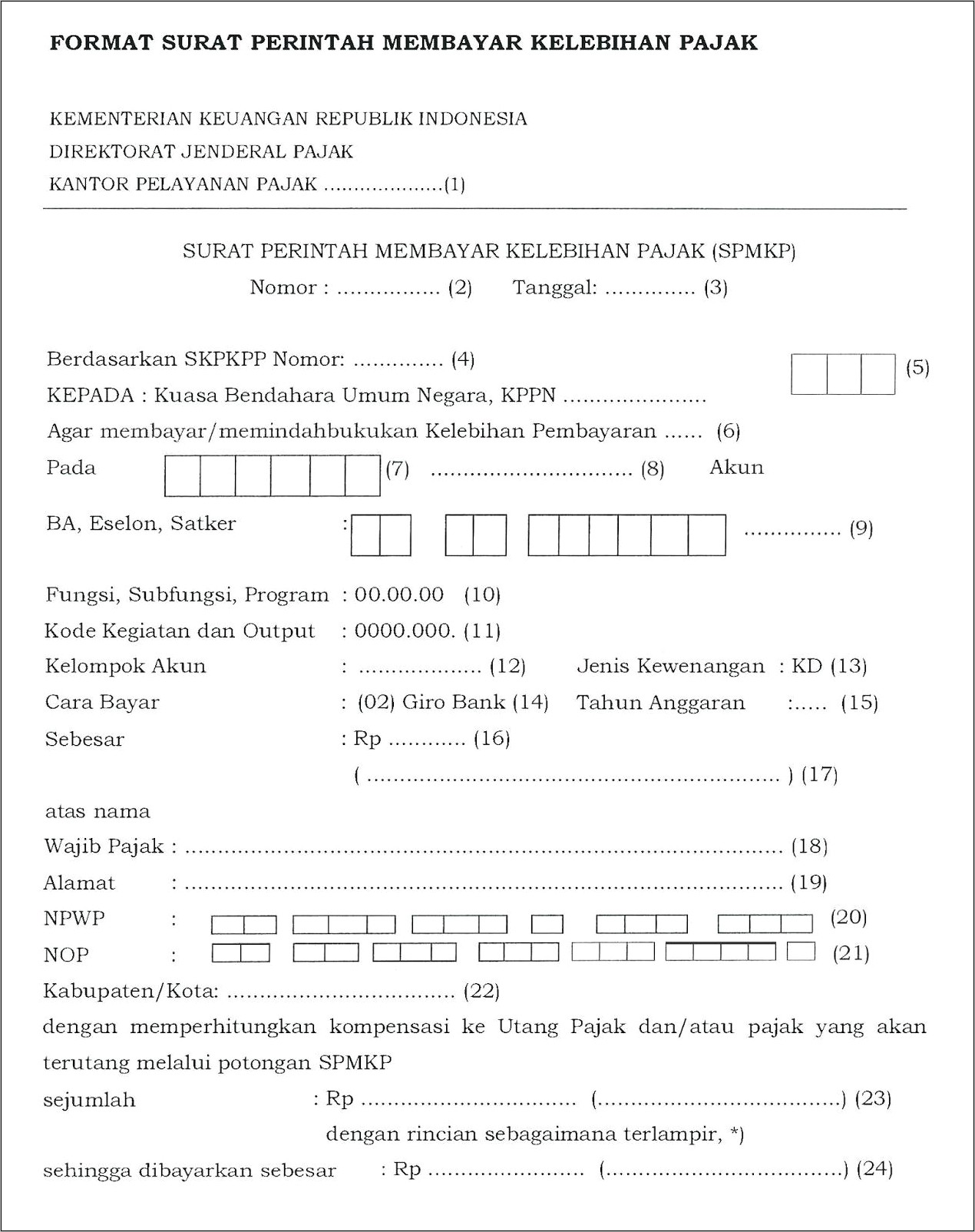 Contoh Surat Pernyataan Kelebihan Tanah