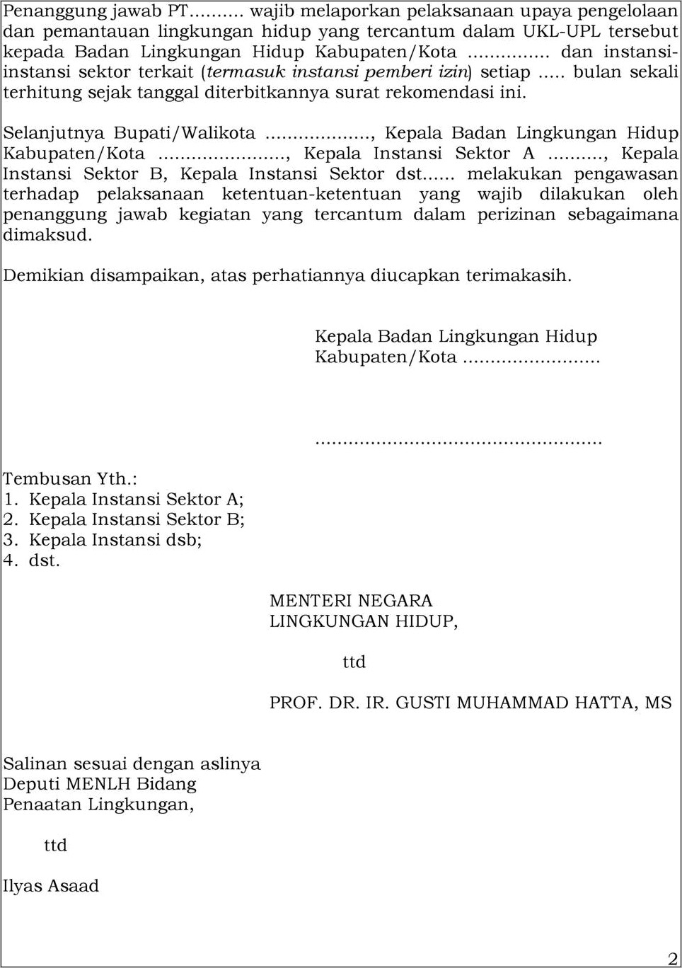 Contoh Surat Pernyataan Kesanggupan Pengelolaan Dan Pemantauan Lingkungan Hidup