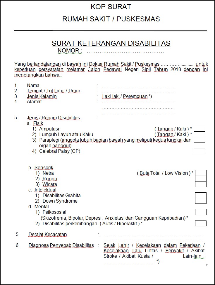 Contoh Surat Pernyataan Klaim Kecelakaan Laka Lantas