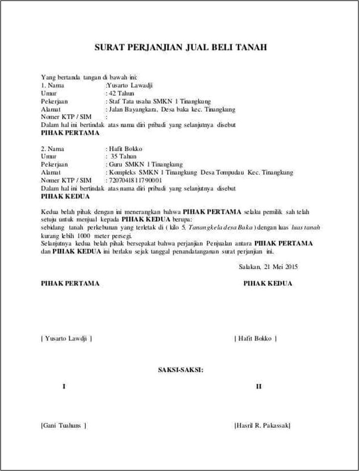Contoh Surat Pernyataan Melengkapi Berkas