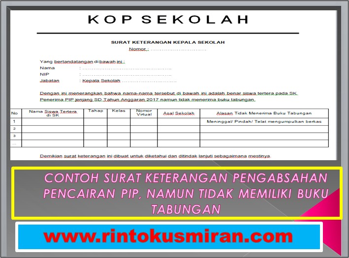 Contoh Surat Pernyataan Menerima Siswa