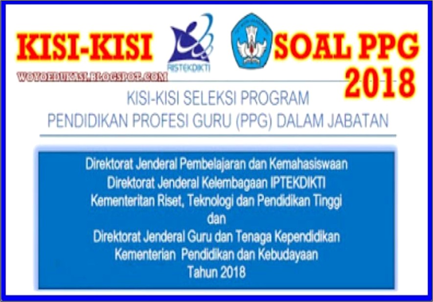 Contoh Surat Pernyataan Mengikuti Pretest Ppg