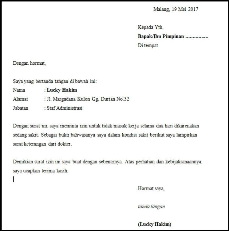 Contoh Surat Pernyataan Orang Tua Untuk Lomba