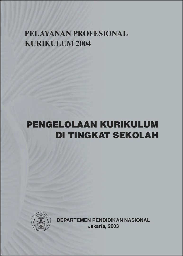 Contoh Surat Pernyataan Pemberlakuan Kurikulum