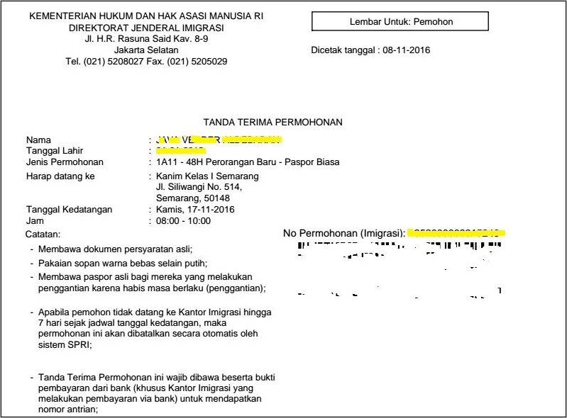 Contoh Surat Pernyataan Tidak Akan Menuntut