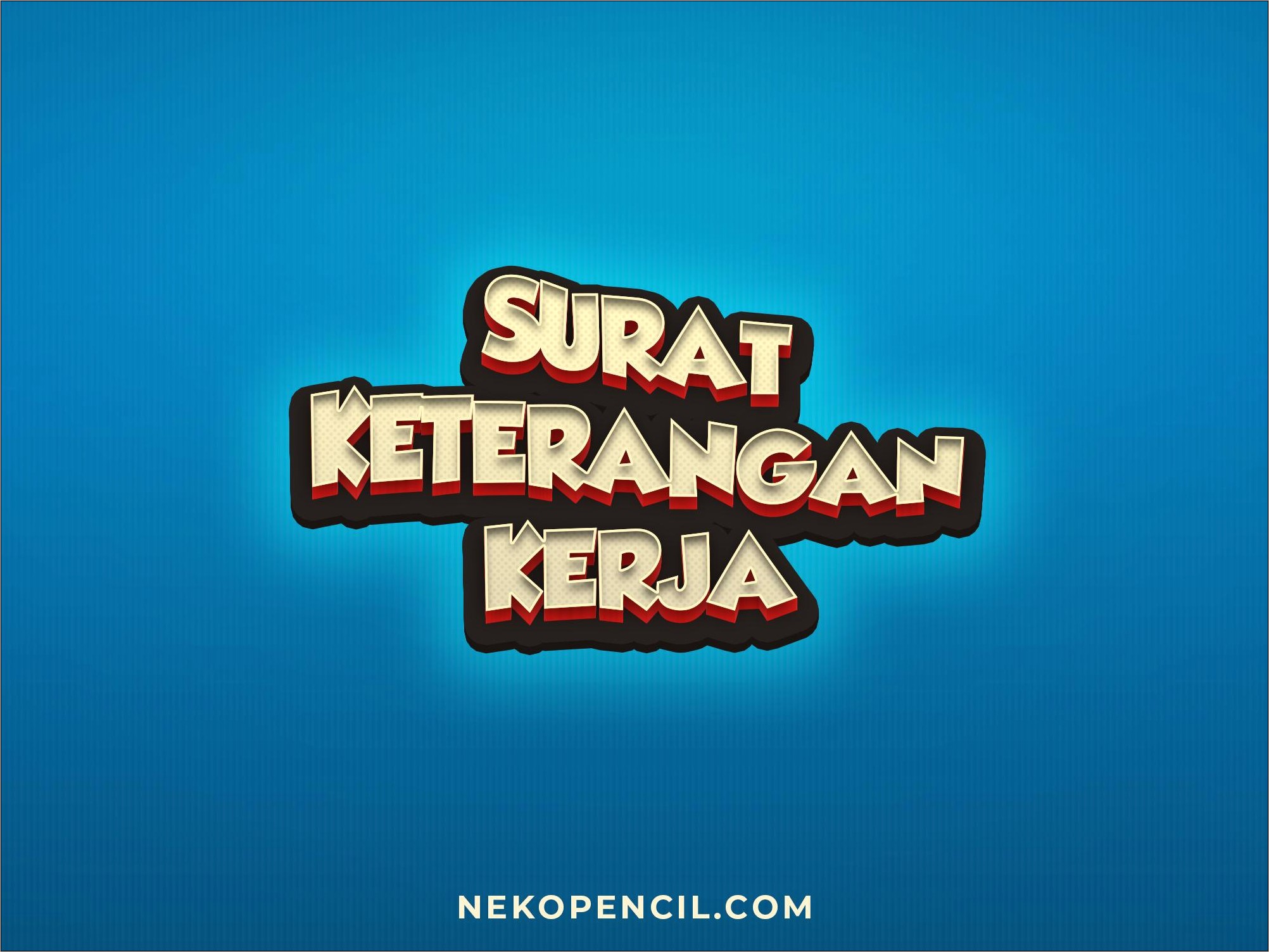 Contoh Word Surat Keterangan Kontrak Kerjq