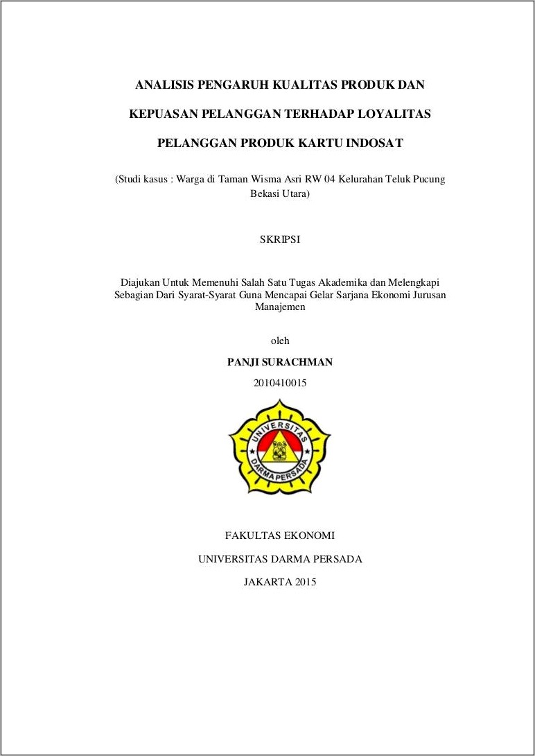 Contoh Makalah Riset Operasi Dalam Perusahaan Serta Surat Izin