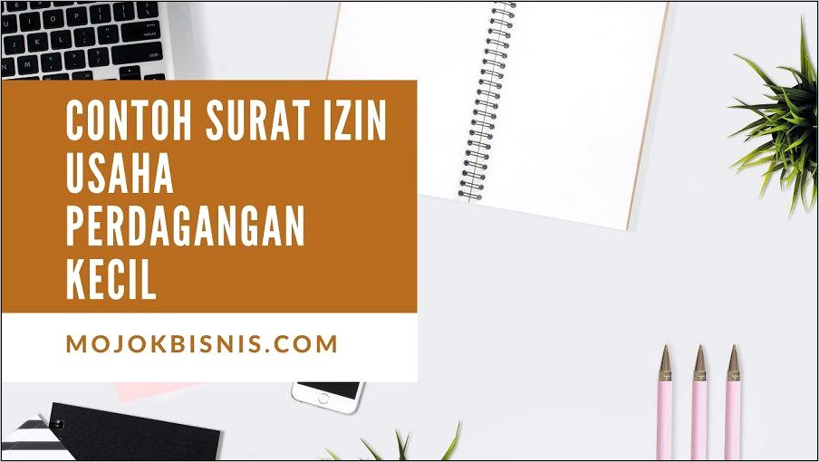 Contoh Siup Surat Izin Usaha Perdagangan Kecil