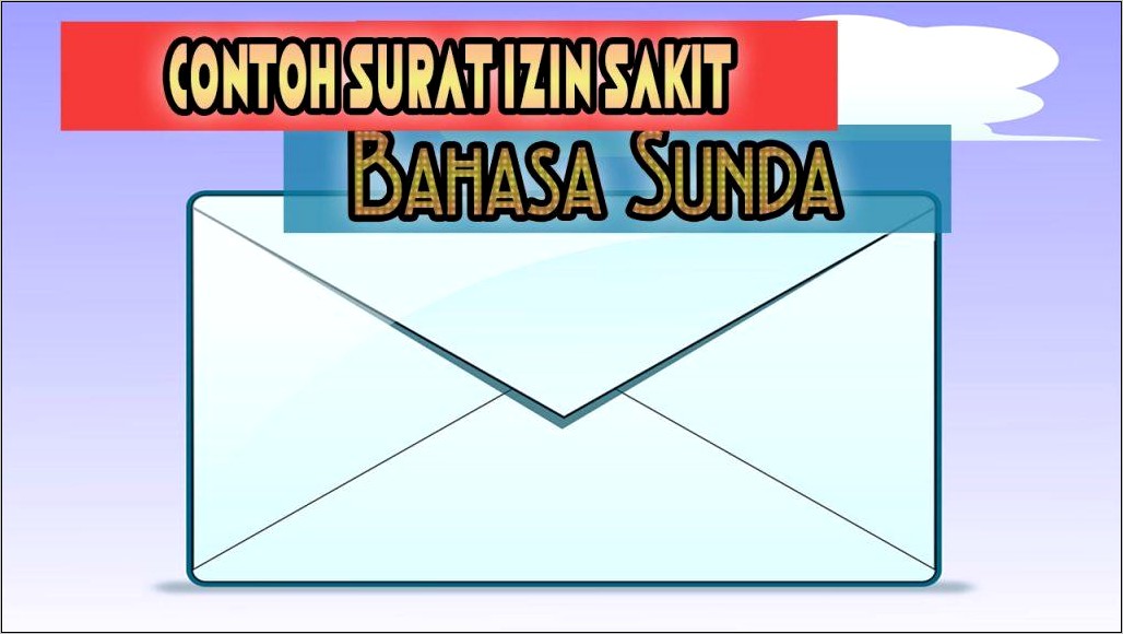 Contoh Surat Izin Acara Keluarga Smp