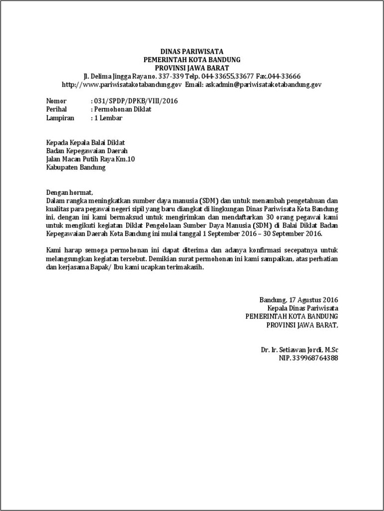 Contoh Surat Izin Ke Sekolah Untuk Mengikuti Kegiatan Di Lingkungan