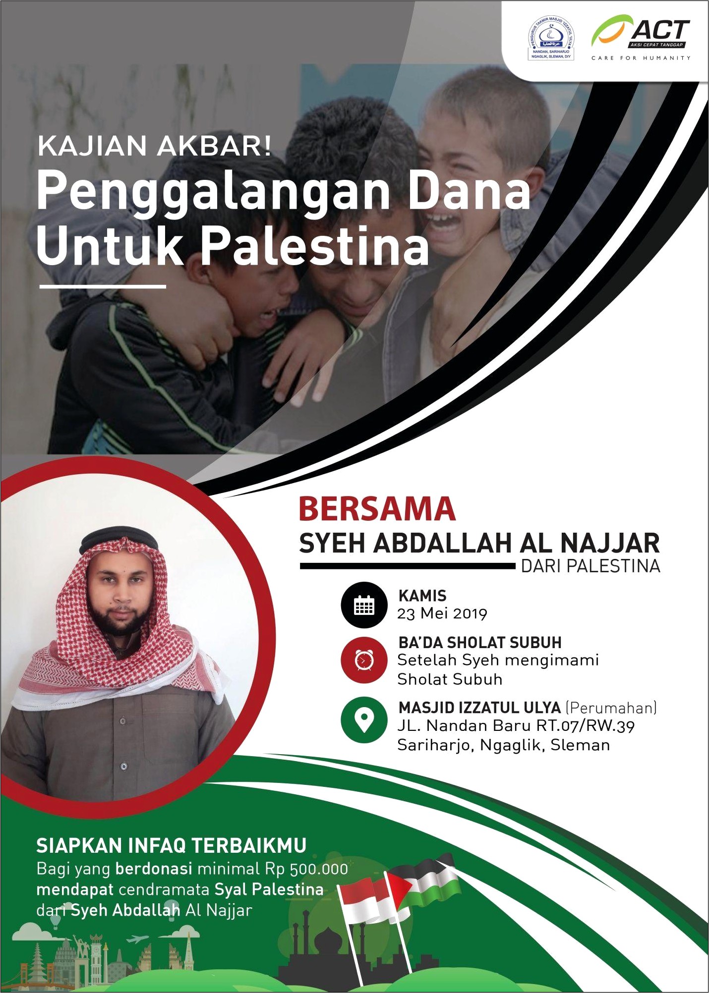 Contoh Surat Izin Penggalangan Dana Palestina