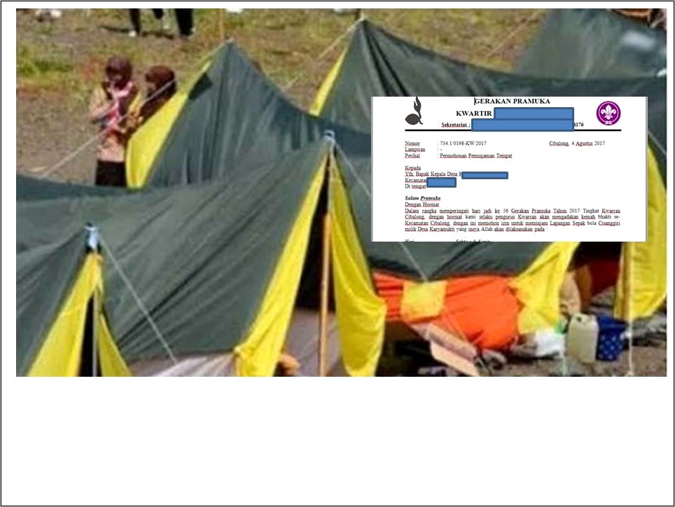 Contoh Surat Izin Untuk Perkemahan