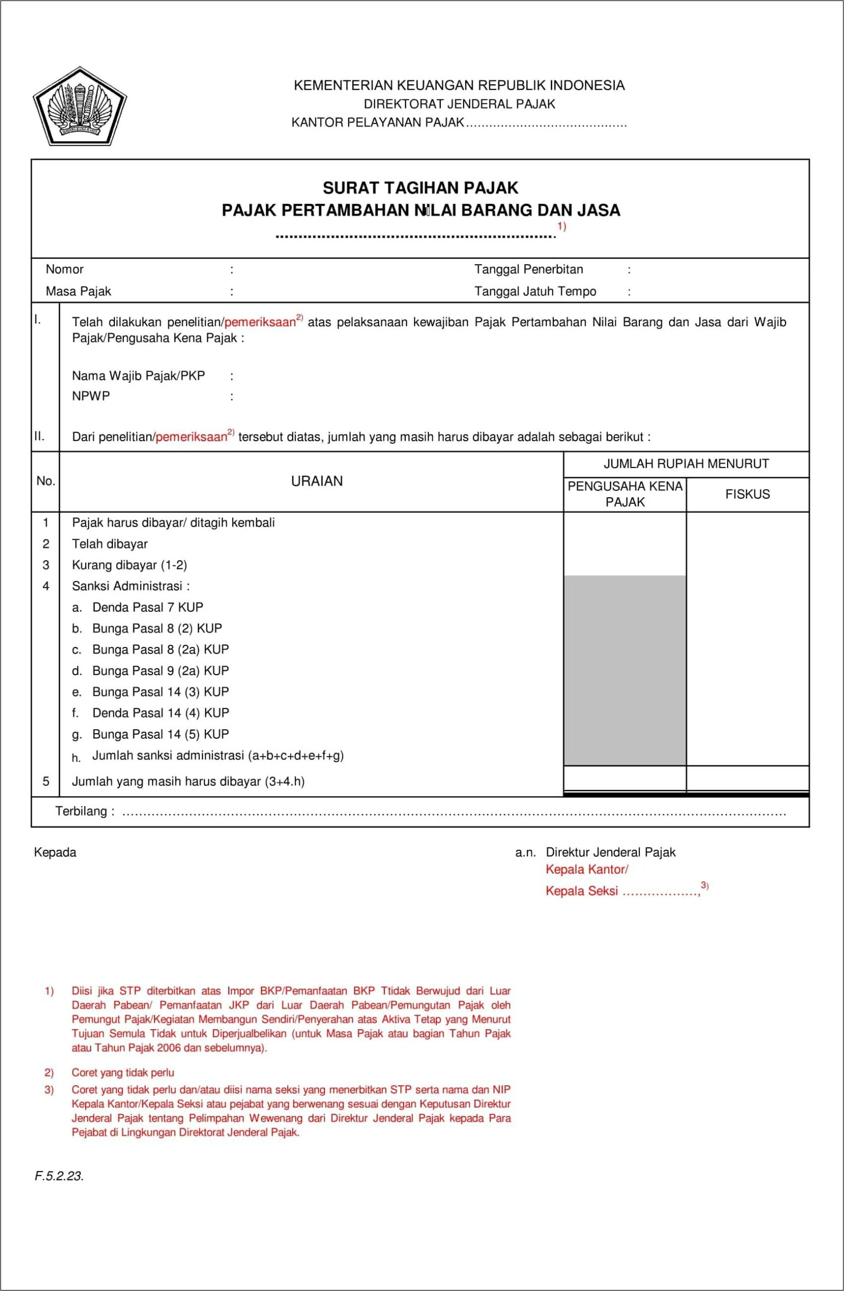 Contoh Surat Penutupan Aplikasi Token Mandiri Perusahaan