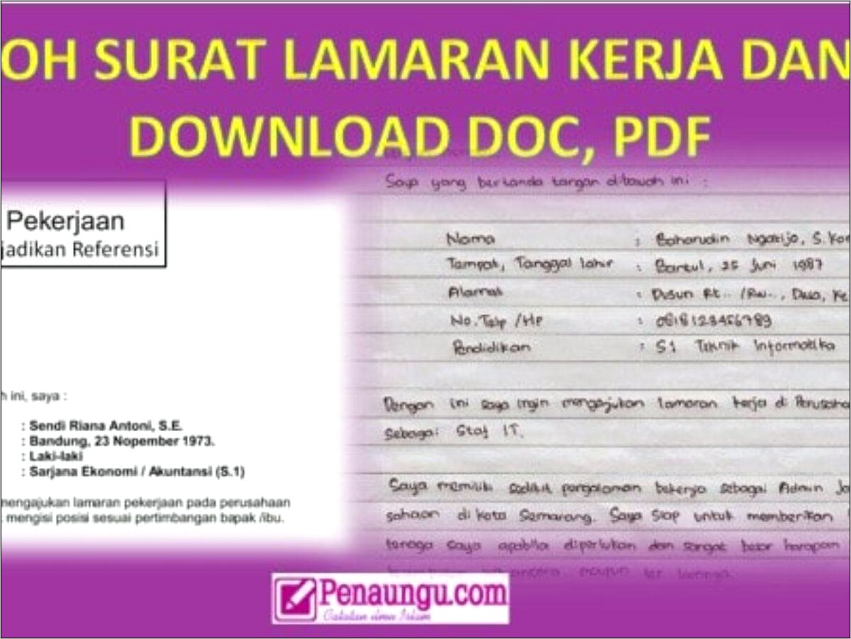 Contoh Surat Perkenalkan Perusahaan