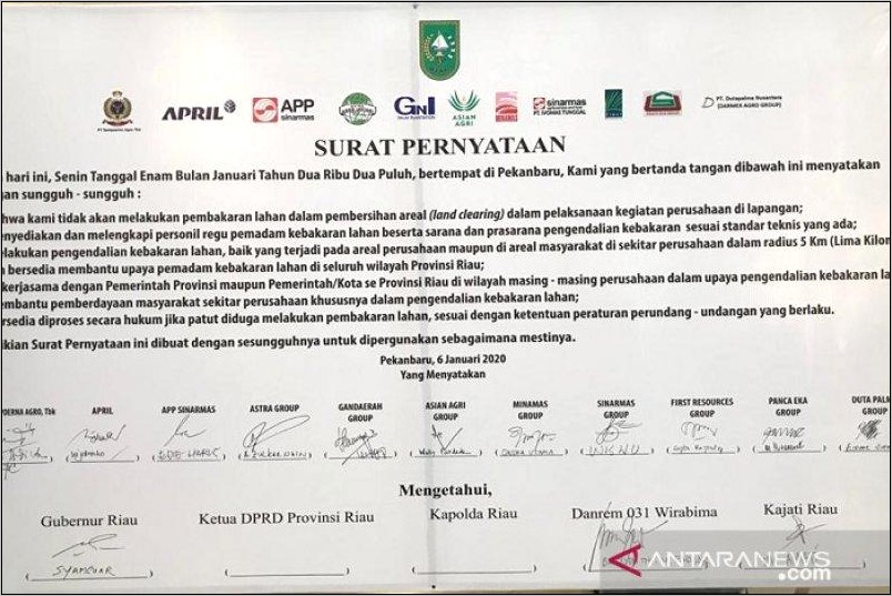 Contoh Surat Permintaan Maaf Dari Perusahaan Kepada Warga