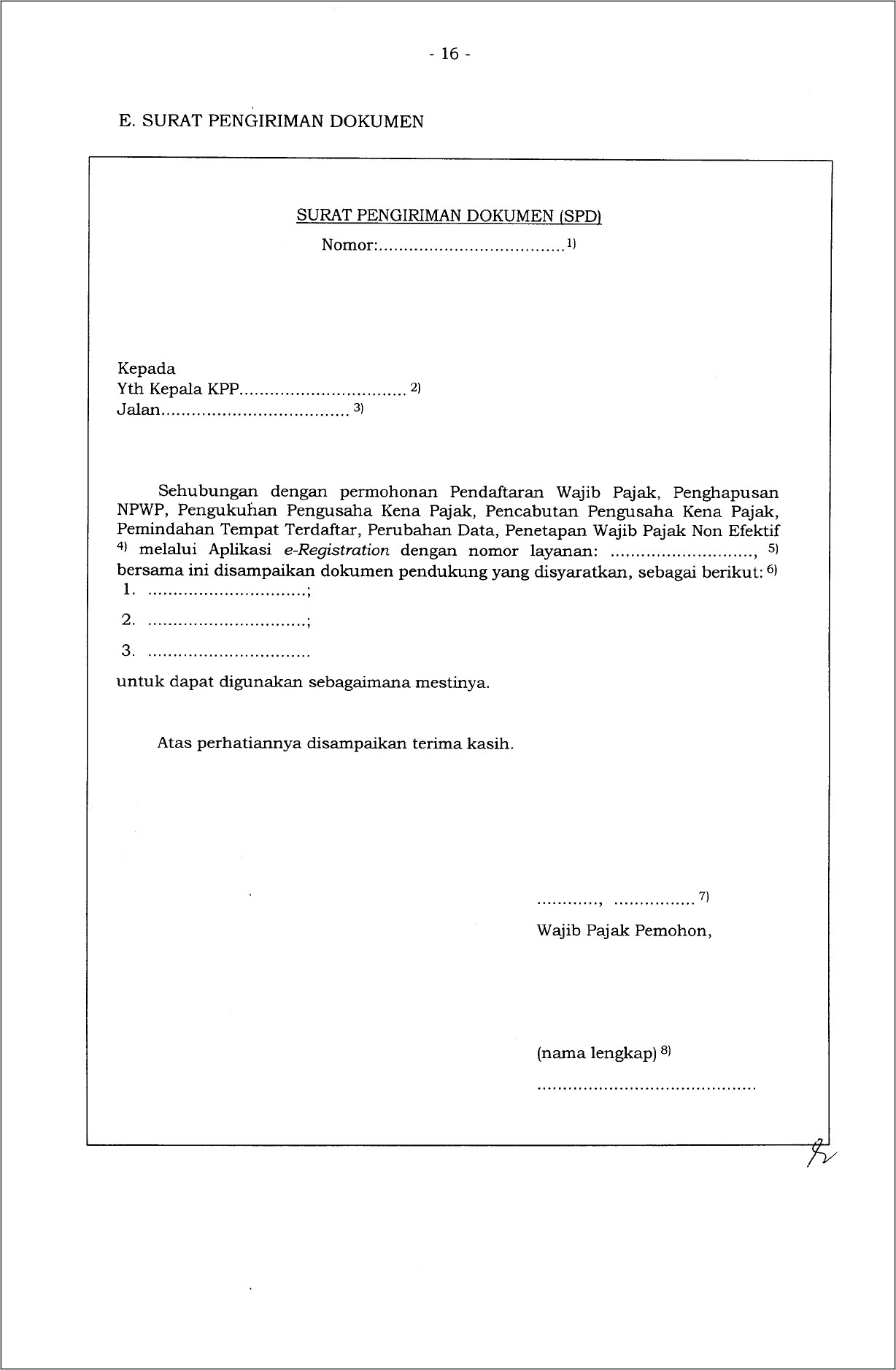 Contoh Surat Permohonan Penghapusan Kendaraan Dinas