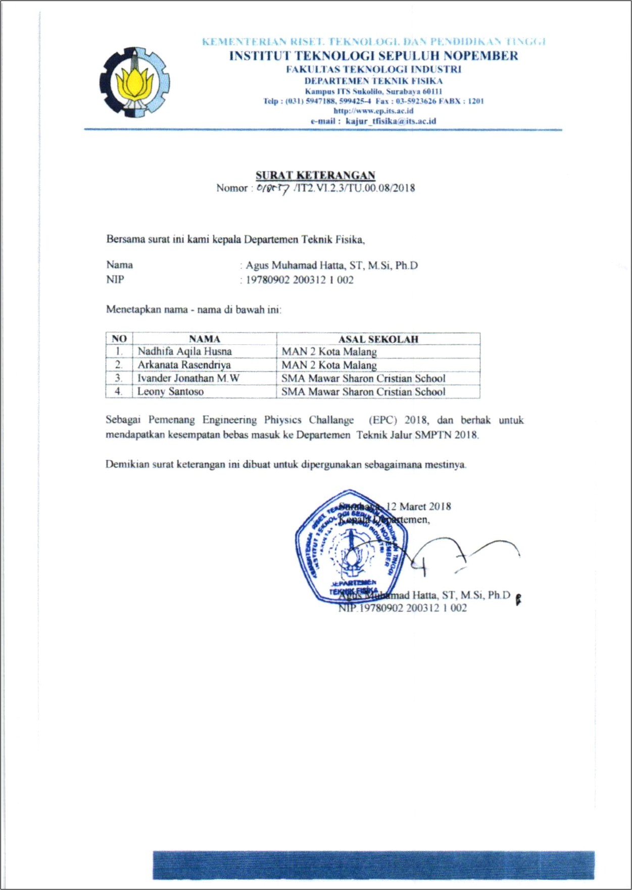 Contoh Surat Permohonan Penurunan Ukt Di Ipb.ac.id