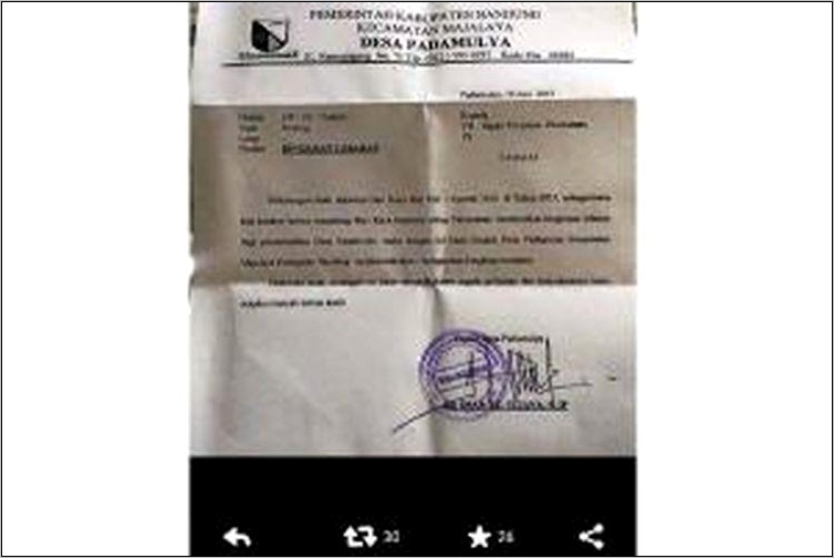 Contoh Surat Permohonan Permintaan Data Di Bps