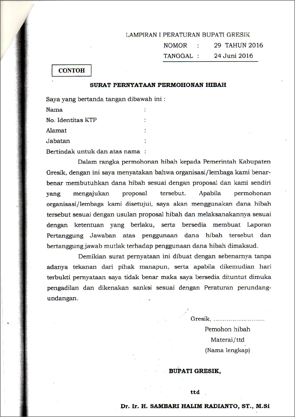 Contoh Surat Permohonan Perpanjangan Izin Operasi Pembangkit Listrik