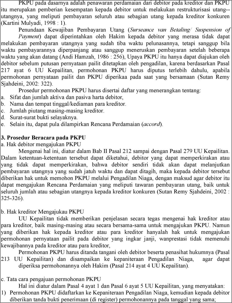 Contoh Surat Permohonan Perpanjangan Waktu Pembayaran Hutang