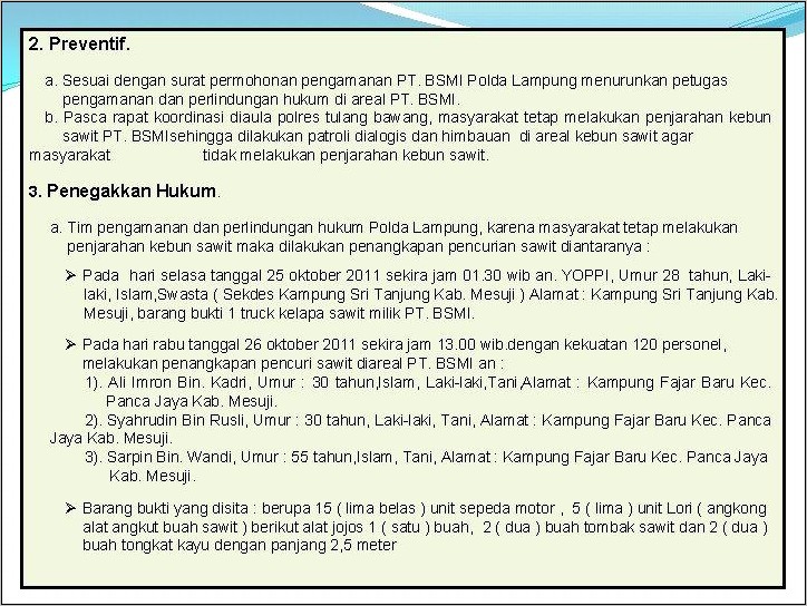 Contoh Surat Permohonan Pinjam Pakai Barang Bukti Di Kepolisian