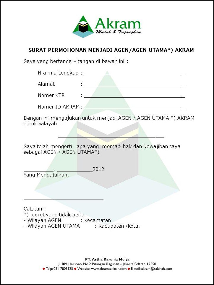 Contoh Surat Permohonan Presentasi Fingerprint Pdf