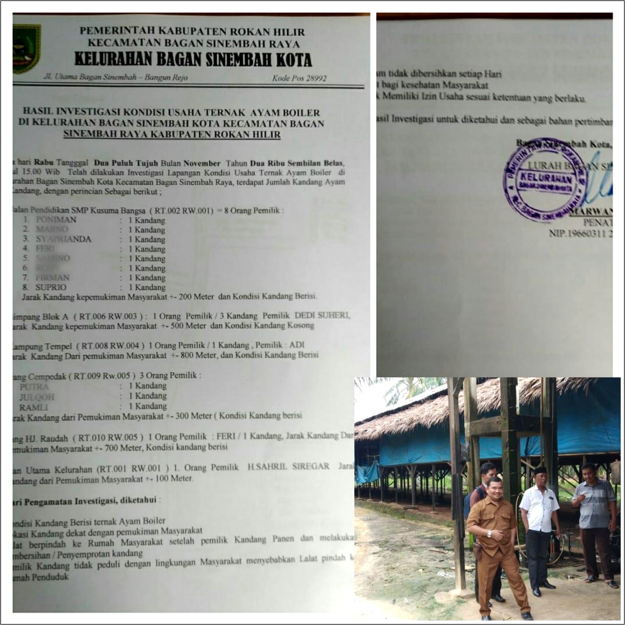 Contoh Surat Permohonan Rekomendasi Izin Usaha Peternakan