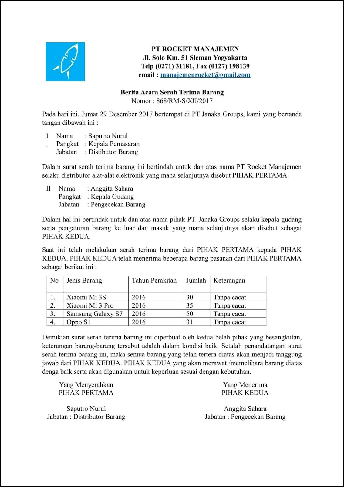 Contoh Surat Permohonan Sebagai Distributor