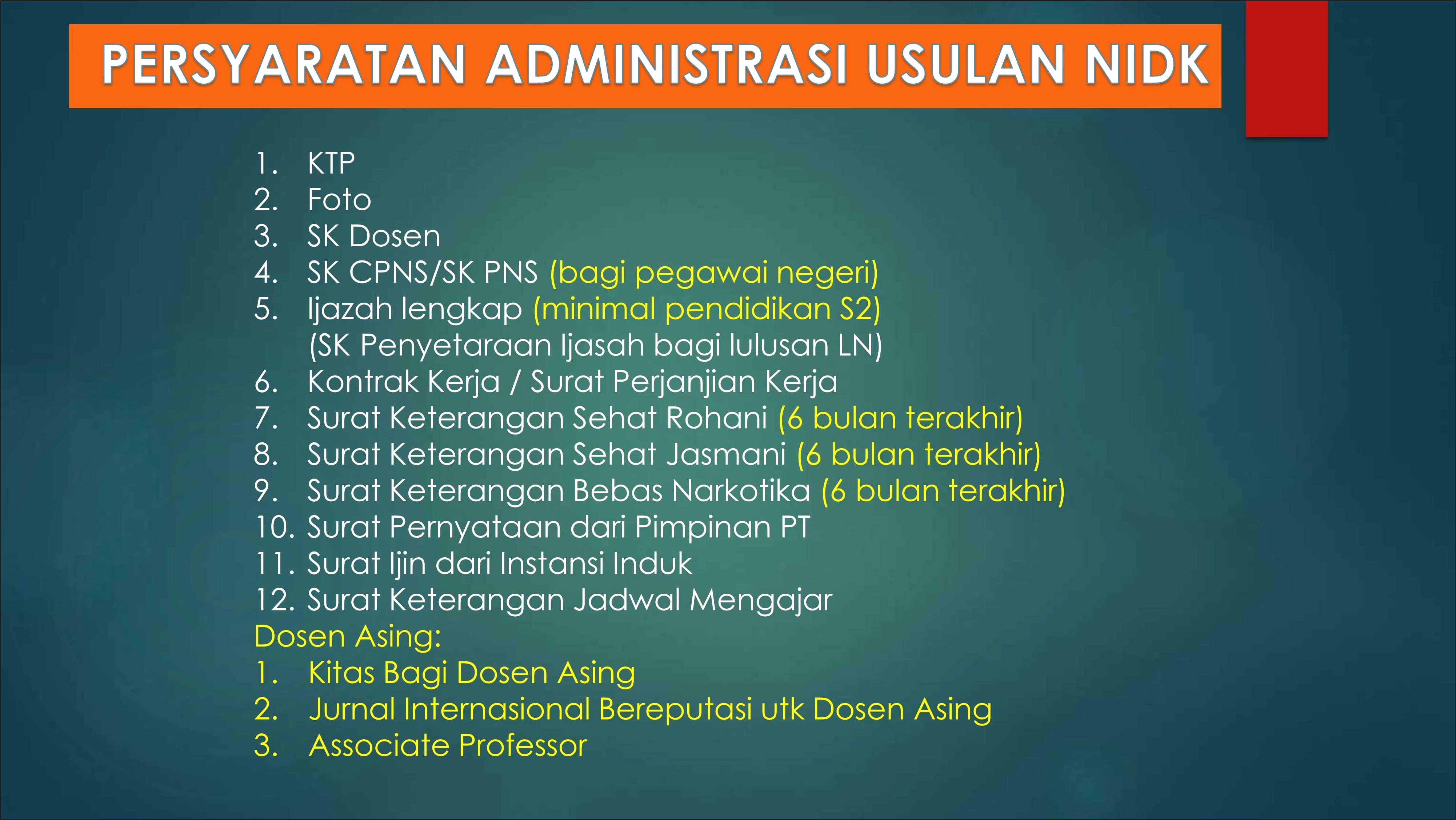 Contoh Surat Permohonan Sk Dosen Kontrak