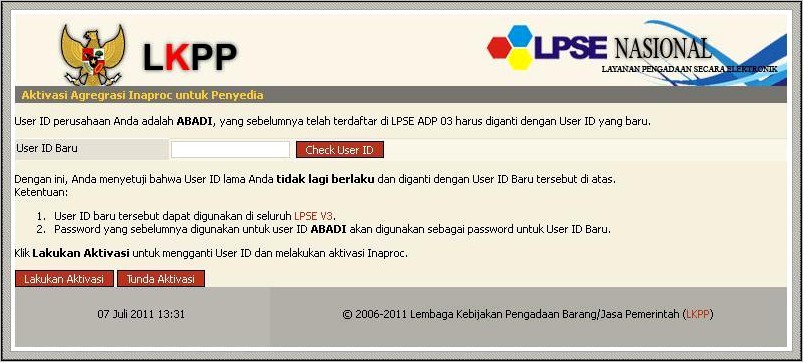 Contoh Surat Permohonan Username Dan Password Lpse