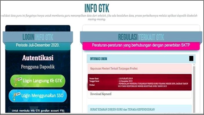 Contoh Surat Pernyataan Pencairan Tunjangan Profesi Guru Pns 2019