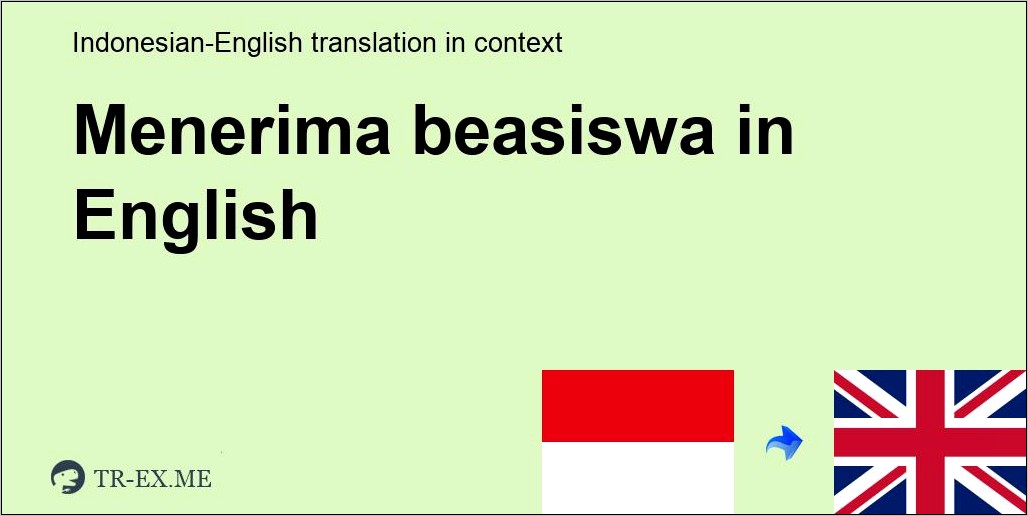 Contoh Surat Pernyataan Penerima Beasiswa In English