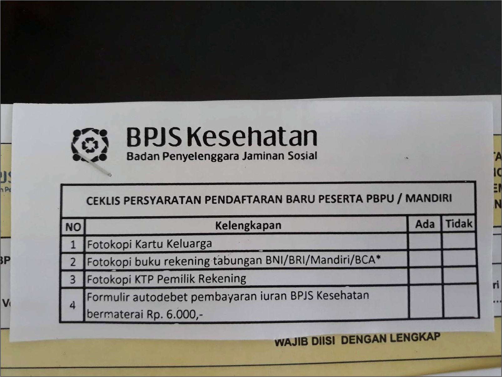 Contoh Surat Pernyataan Pengalihan Bpjs Kesehatan