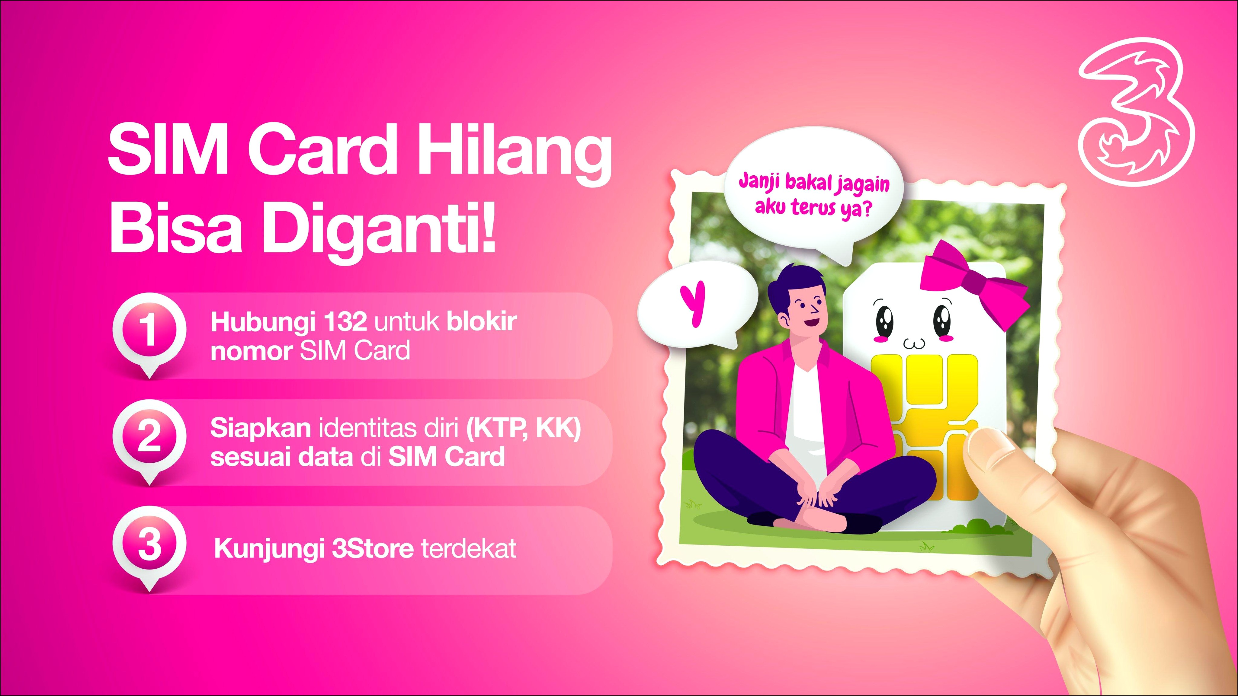 Contoh Surat Pernyataan Penggantian Nomor Sim Card