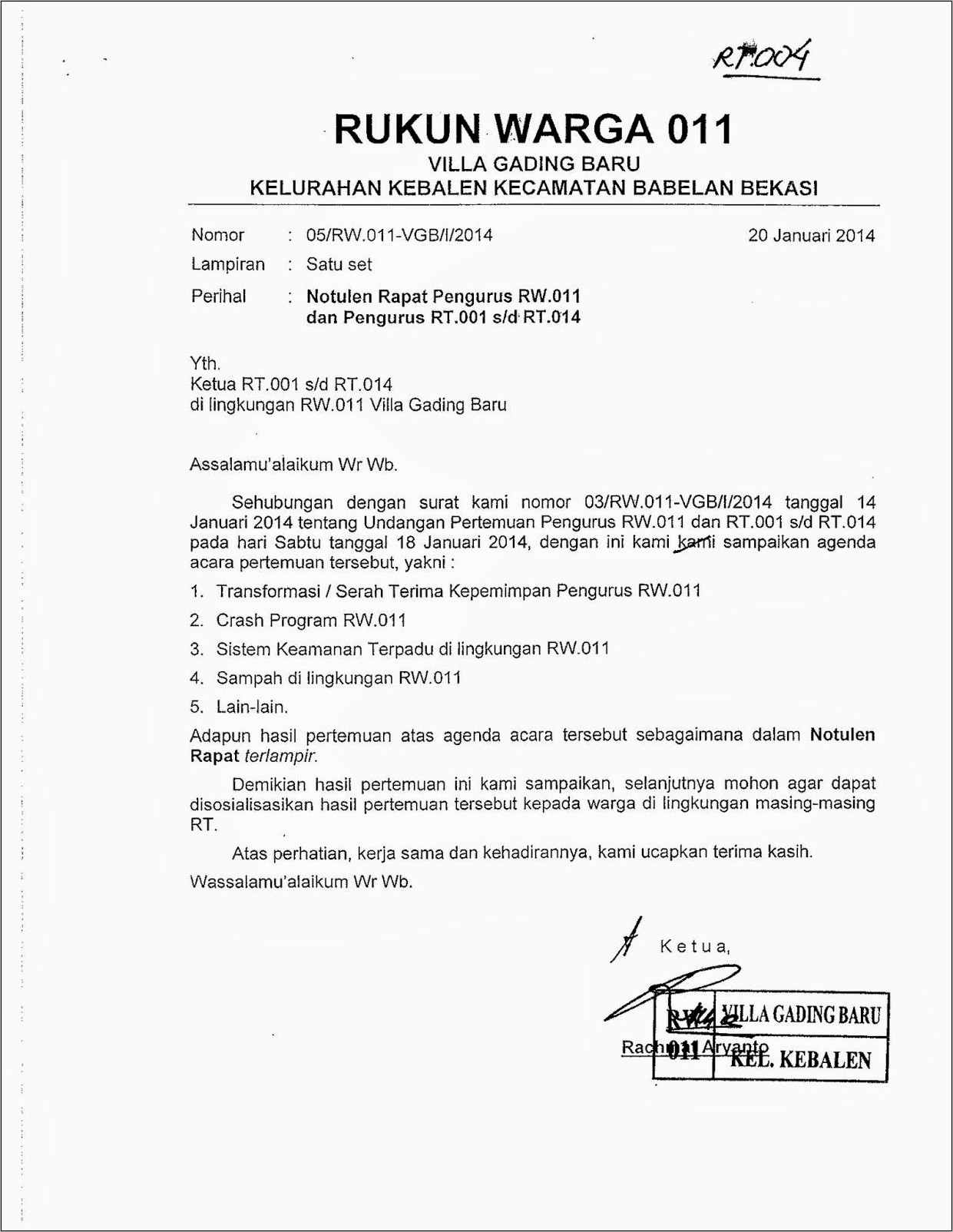 Contoh Surat Pernyataan Penutupan Bpjs Ketenagakerjaan