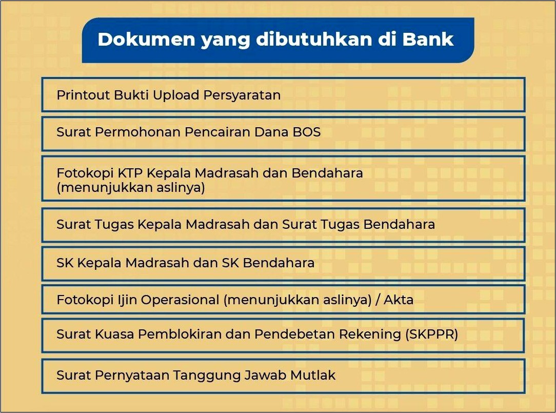 Contoh Surat Pernyataan Penyetoran Dana Ke Bank